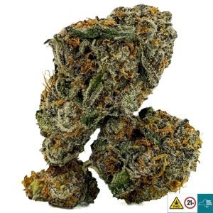 Alternative view of Space Lemon Cherry Strain
